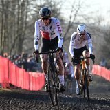 Gilles Mottiez en action lors de ses derniers championnats du monde de cyclocross